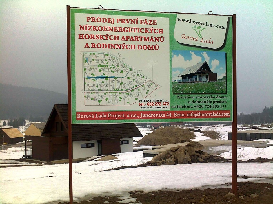 Billboard Borová Lada